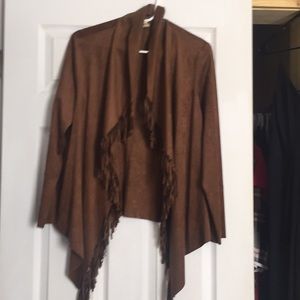 Ruby Rd. Fringe Blazer